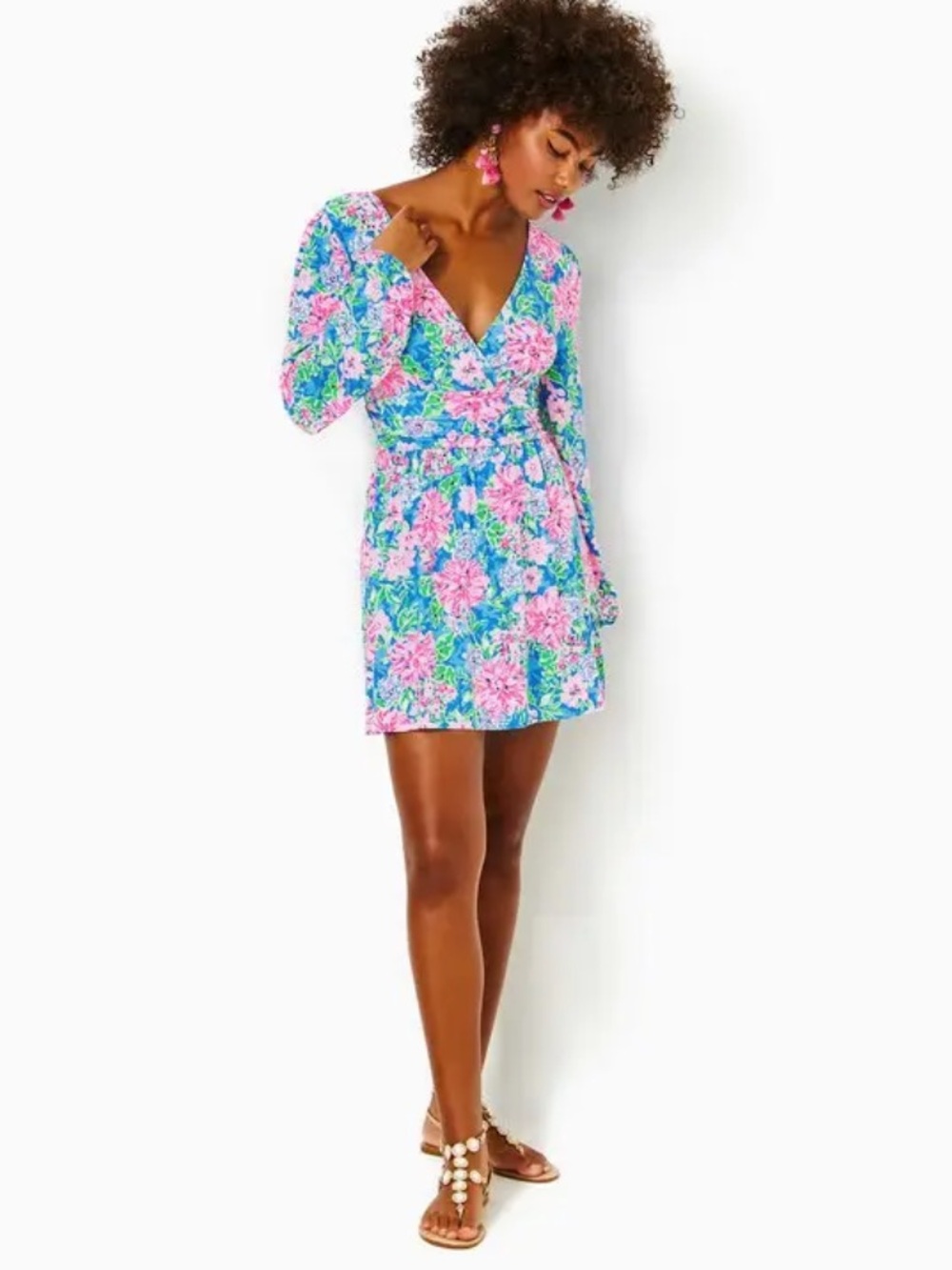 LILLY PULITZER®
Riza Long Sleeve Romper NWT